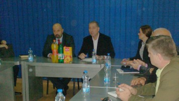 Сусрет челника Зајечра и Радоја Савићевића, државног секретара у Министарству регионалног развоја