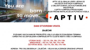 Фабрика Аптив: Дани отворених врата у Зајечару   