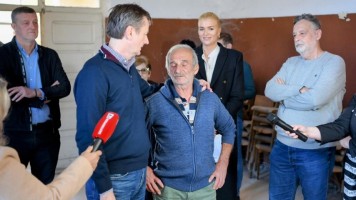 Министар за јавна улагања Дарко Глишић у Рготини: Почињу радови на Дому културе