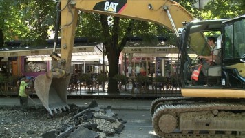 Почела изградња кружног тока у центру града