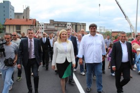 Отварање моста у Котлујевцу