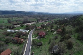 Асфалтна база – Вражогрнац: Радови на асфалтирању