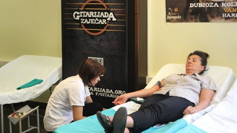 Акција добровољног давања крви у петак у Установи Гитаријада