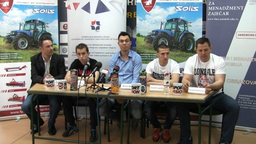 Боксерски спектакл у Зајечару 21.априла