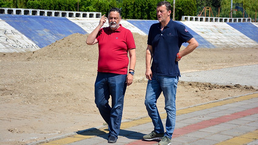 Обилазак радова на Поповој плажи 