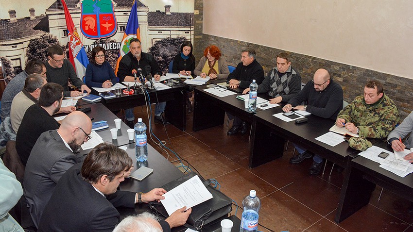 Одржана седница Штаба за ванредне ситуације града Зајечара: Проглашена ванредна ситуација