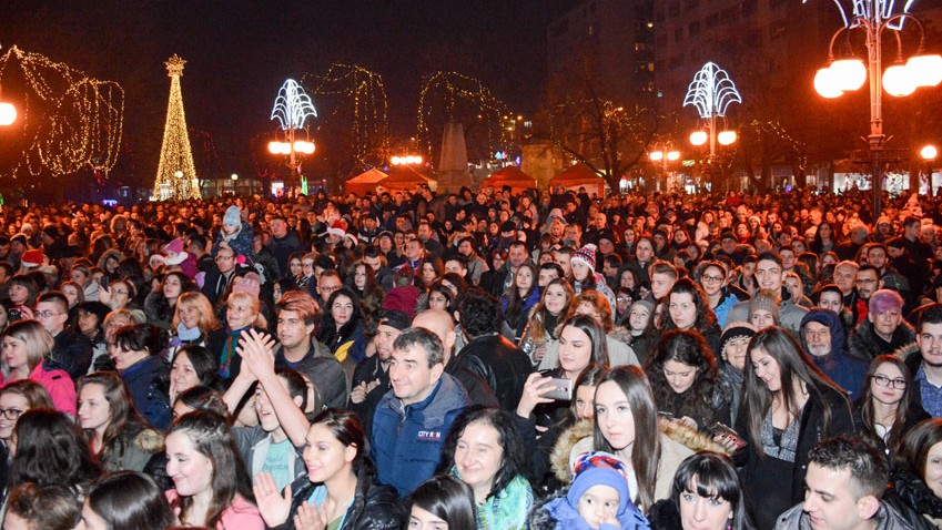 Нова година на Градском тргу у Зајечару! 